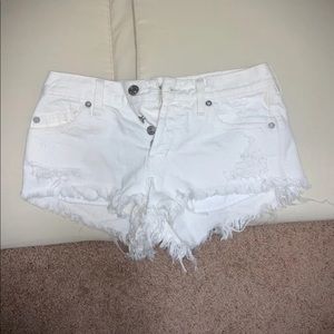 Free people white shorts